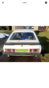 1986 Ford Capri 2.8 i special project For Sale