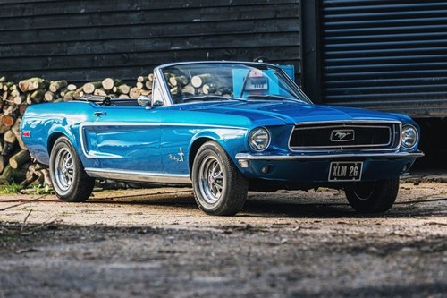 1968 Ford Mustang Convertible - Right-hand drive & UKreg '68 For Sale by Auction