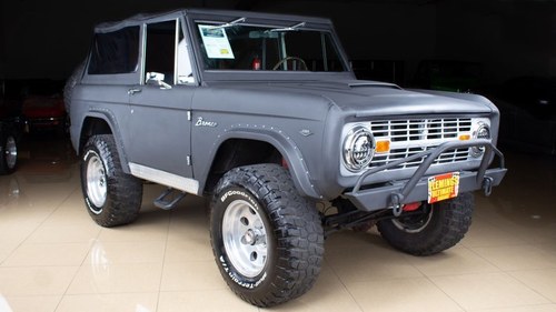 1967 Ford  Bronco 4 X 4 SUV 289-300-HP Auto Grey Mods $54.9k For Sale