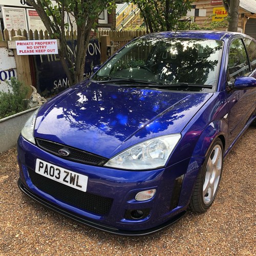 2003 Ford Focus 2.0T RS  For Sale