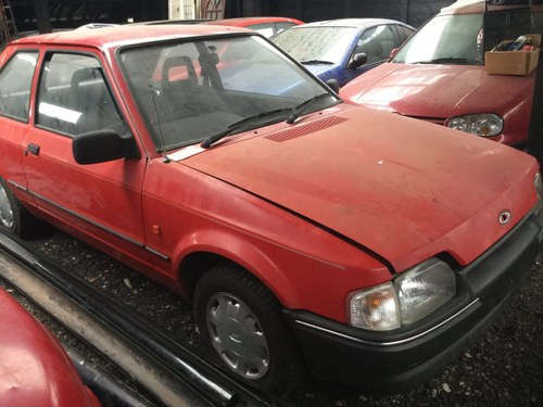 1986 Ford Escort Part of disbanded collection. For Sale