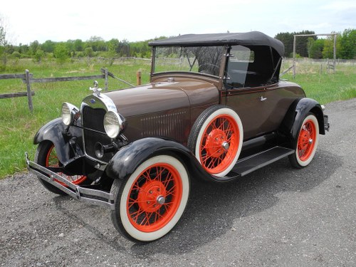 1929 Ford Model A Roadster  For Sale by Auction