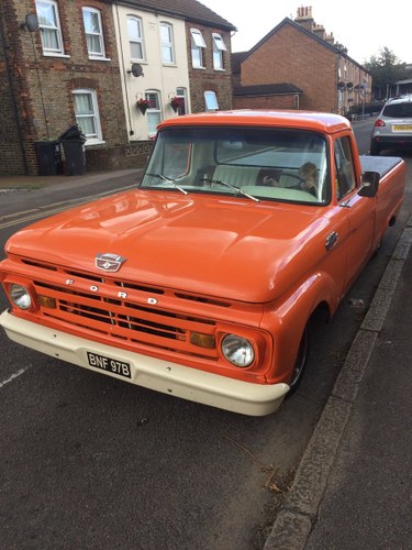 1964 Ford F100 Pick Up in Excellent Condition For Sale
