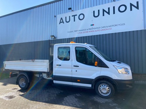 2016 FORD TRANSIT 350 LWB DOUBLE CAB TIPPER For Sale