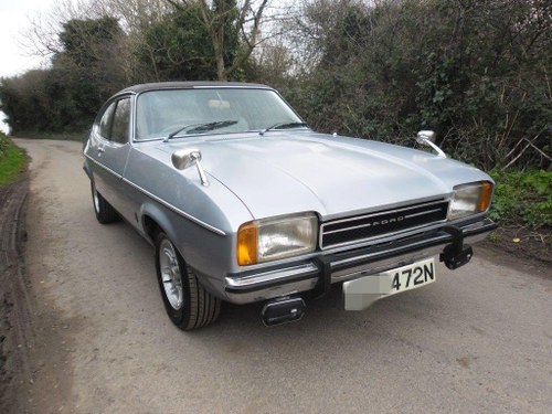 1974 Ford Capri low mileage solid ready to drive SOLD