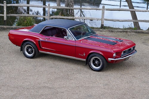 1968 Ford Mustang 289 Coupe Black Plate Rally Prep For Sale