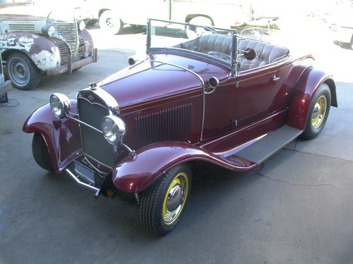 1931 ALL STEEL BLOWN V8 CALIFORNIA HOTROD SINCE 1959.SOLD In vendita