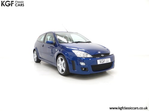 2003 An Impeccable Ford Focus RS Mk1 with 10,937 Miles SOLD
