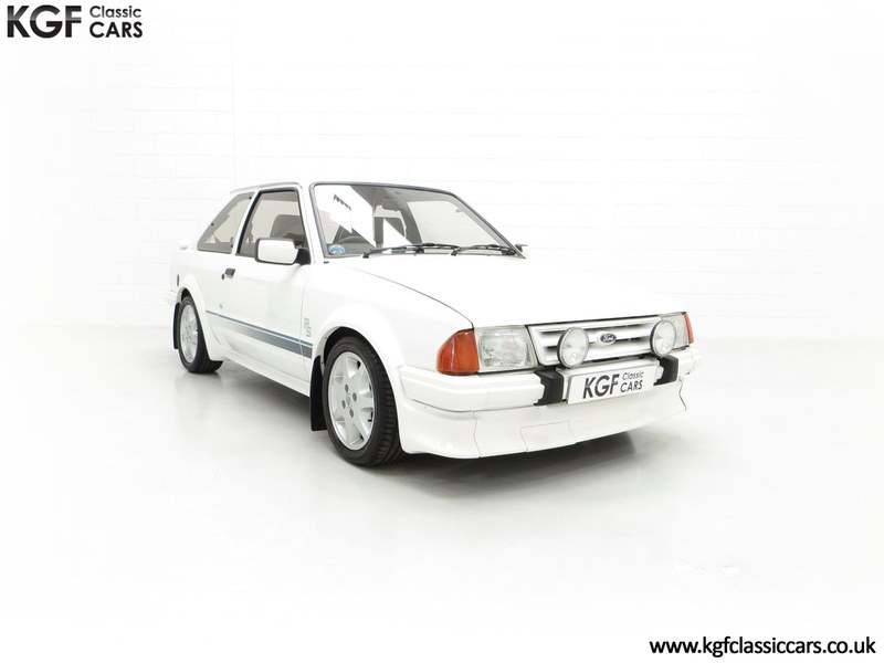 An Iconic Unmolested Ford Escort Series 1 RS Turbo