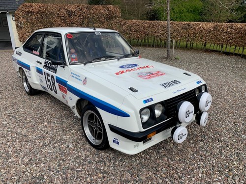1978 Ford Escort mk2 RS2000 X-pack Historic Rally Car SOLD