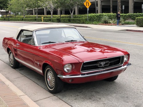 1967 Ford Mustang Convertible VENDUTO