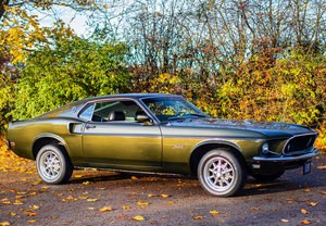 1969 Ford Mustang Fastback 3 Speed Manual | Black Jade VERKAUFT