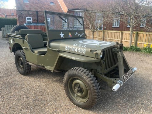 1942 Ford Jeep For Sale by Auction