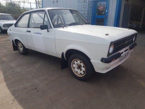1976 Escort Mexico Rallycar Rolling Shell For Sale