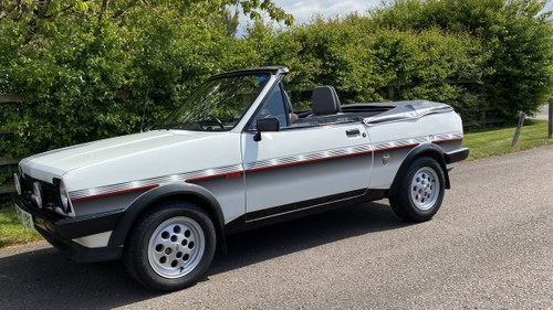 1983 Ford Fiesta XR2-Fly-Crayford convertible-Incredibly Rare. For Sale