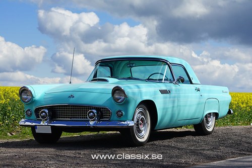 1955 Very nice Ford Thunderbird with hardtop and soft top SOLD