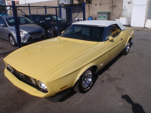 1971 Ford Mustang 351 Windsor Convertible. For Sale