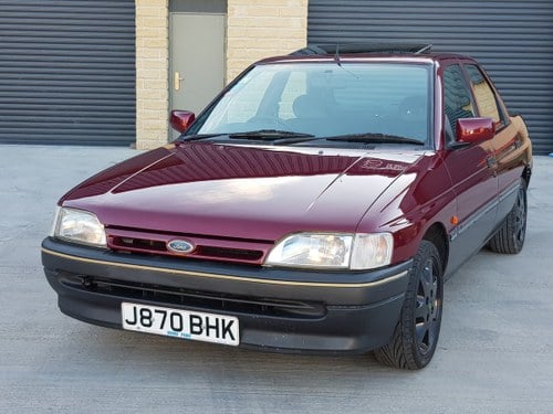 1992 Ford Orion 1.6 LX Manual. 2 Owners 47K Miles. SOLD