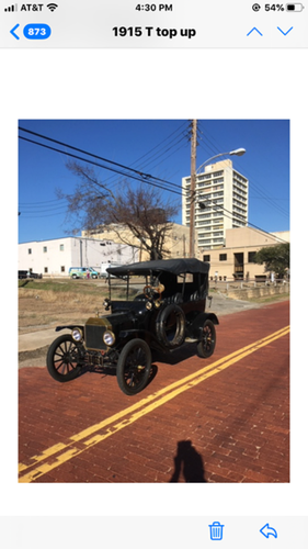 1915 Ford Model T Touring Car For Sale