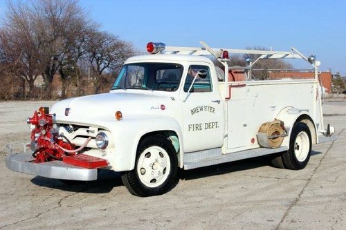 1955 Ford F350,  Fire Engine with only 1,850 miles In vendita