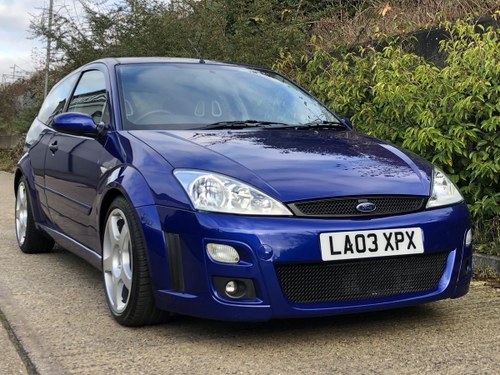 2003 Ford Focus RS MK1 - Only 70k Miles - Only 2 Owners VENDUTO