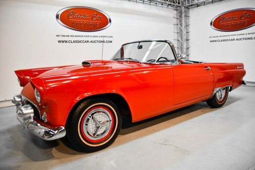 Ford Thunderbird 292Ci V8 4.8L Convertible 1955 For Sale by Auction