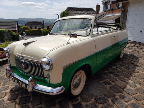 1955 Ford Consul MK1 Convertible VERKAUFT