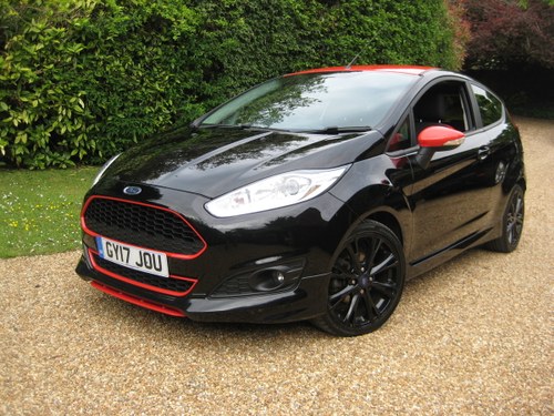 2017 Ford Fiesta 1.0 Zetec S Black Edition With 1 Owner From New For Sale