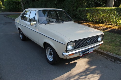 1980 Original Ford Escort MkII 1.1 L With 42,000 Miles Since New SOLD