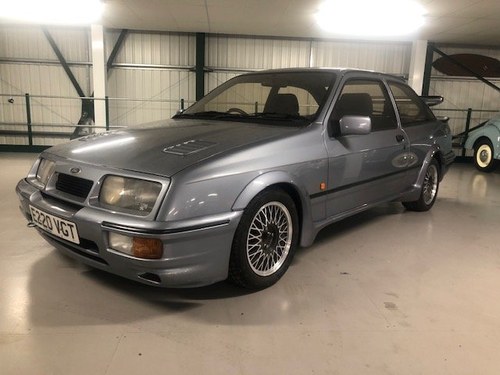 1987 FORD SIERRA COSWORTH RS500 IN MOONSTONE BLUE SOLD
