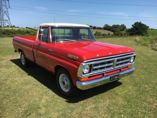 1971 Ford F250 camper sport special SOLD