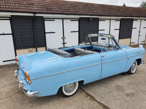 1959 Ford Consul Convertible Powder Blue  SOLD