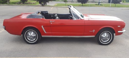 1965 FORD MUSTANG CABRIOLET 289, CODE C Zu verkaufen durch Auktion