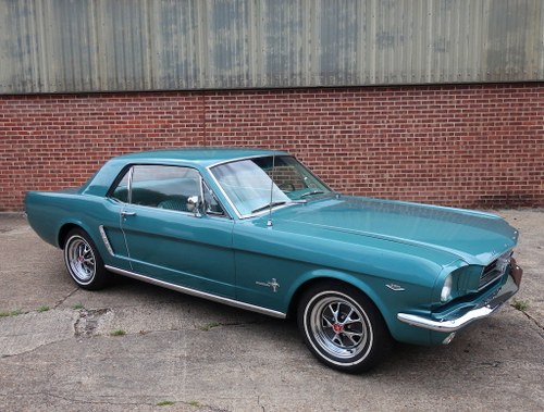 1965 Ford V8 Mustang Coupe For Sale