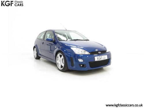2003 An Early Build Ford Focus RS Mk1 with a Massive History File SOLD