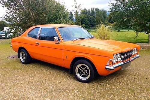 1972 Ford cortina gt mk3 rare 2 door For Sale