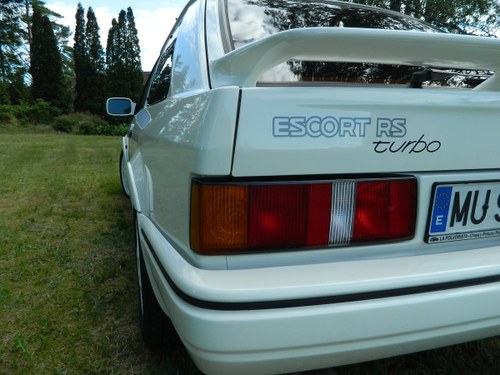 1989 Escort RS Turbo SOLD