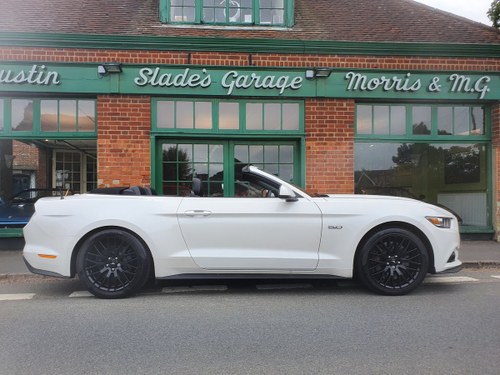 2017 Ford Mustang GT Convertible SOLD