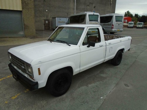 1986 FORD RANGER 2.9 V6 MANUAL LHD PICKUP DRIVES! SOLID RUST FREE SOLD