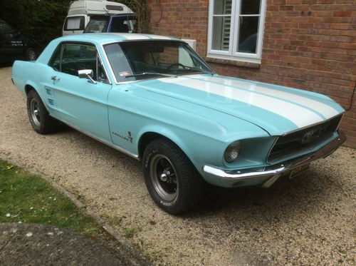 1967 Mustang notchback In vendita