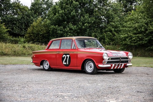 'KPU392C' Lotus Cortina - 1965 European Winning Car. For Sale
