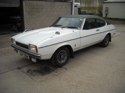 1974 Ford capri MK2 3 LITRE GHIA AUTO ONE FAMILY OWNER FROM NEW SOLD