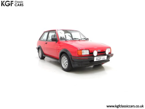 1988 A Fabulous Ford Fiesta XR2 with 26,416 Miles SOLD