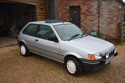 Lot 25 - 1990 Ford Fiesta MkIII 1600S - 29/07/20 For Sale by Auction
