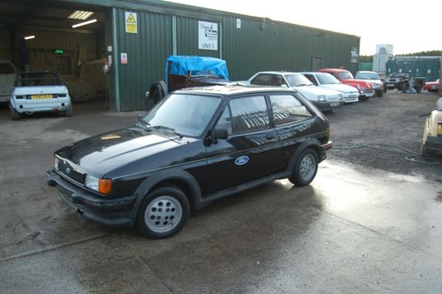 1234 MK2 FORD FIESTA XR2 IN BLACK FROM HOT CLIMATE  For Sale
