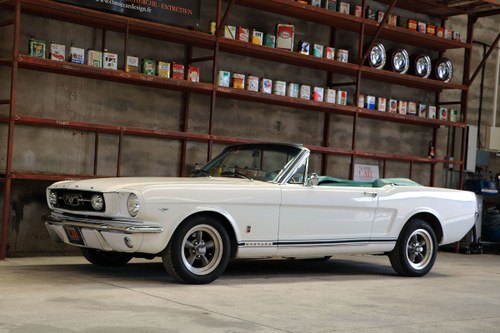 1966 Ford Mustang convertible, sold new in France ! For Sale