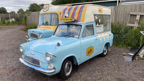 1963 Ford Anglia Rare Martin Walter Ice Cream Van In vendita