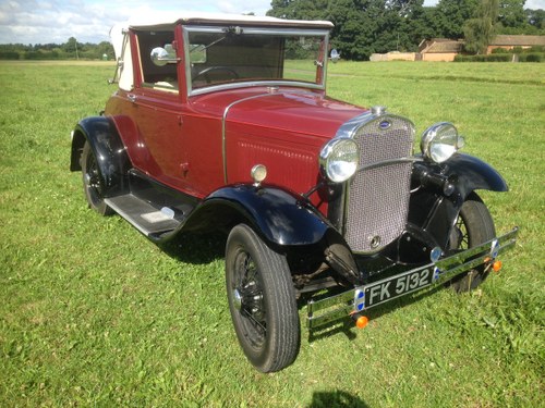 1931 Model A Cabriolet SOLD