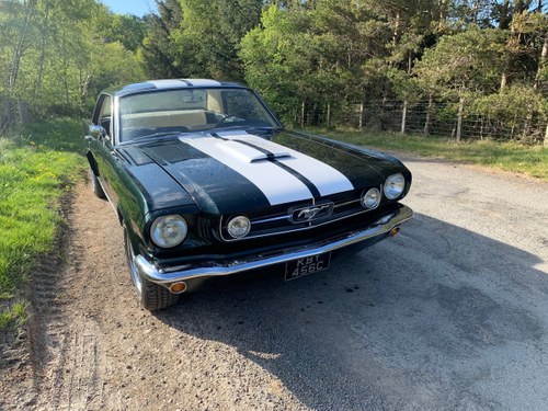1965 A Code Ford Mustang 289 V8 Manual Dark Highland For Sale