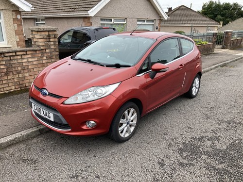 2010 Ford Fiesta 10 Plate Zetec For Sale